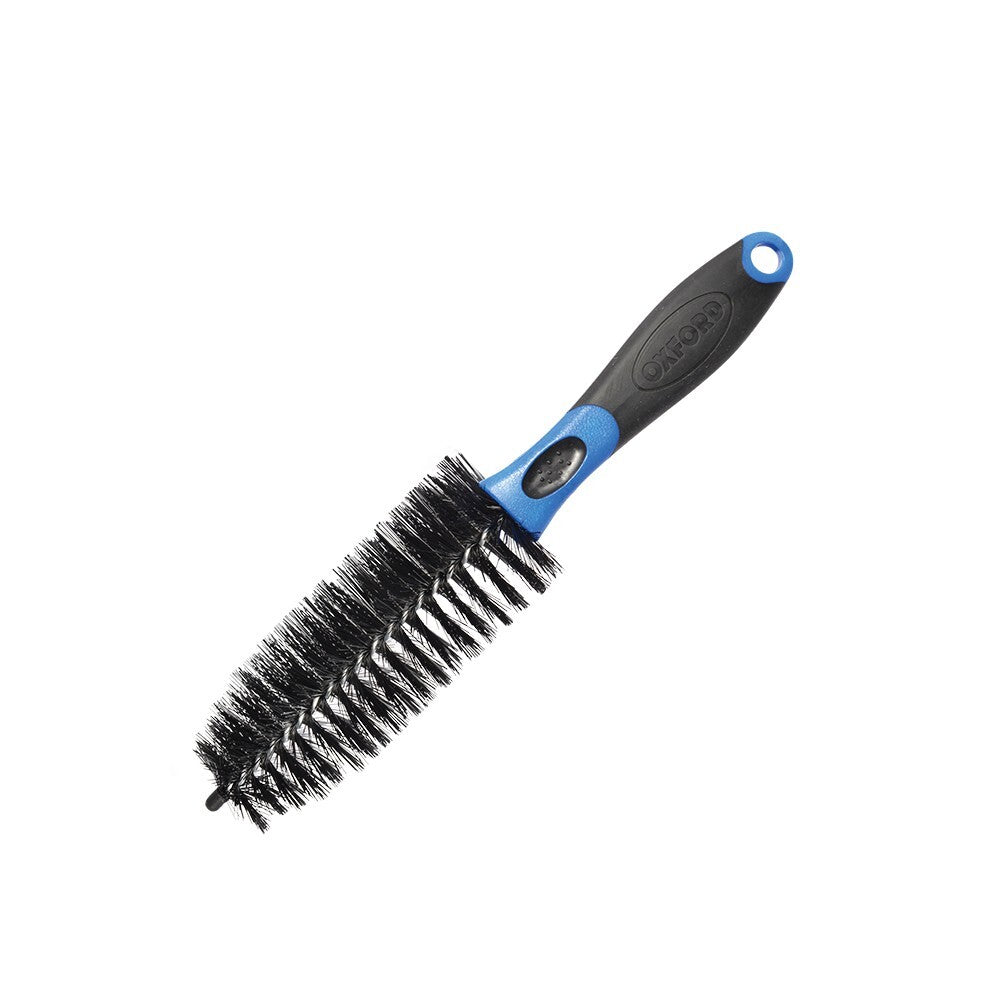 Oxford Motorcycle Triple Brush Set inc. Wheely Clean, Prong Brush, Claw Brush