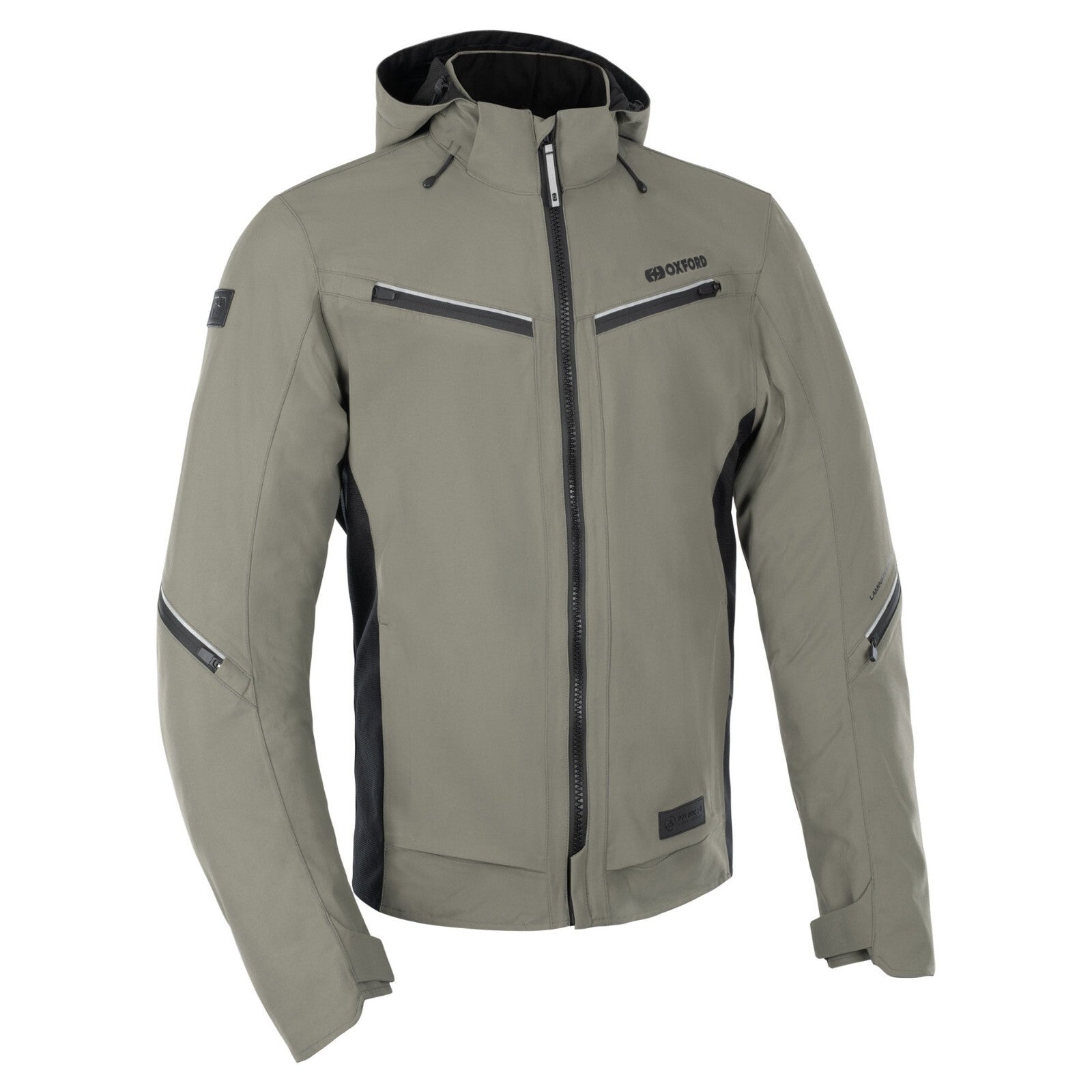 Oxford Mondial Street Dry2Dry Laminate CEAA Motorcycle Motorbike Jacket - Khaki