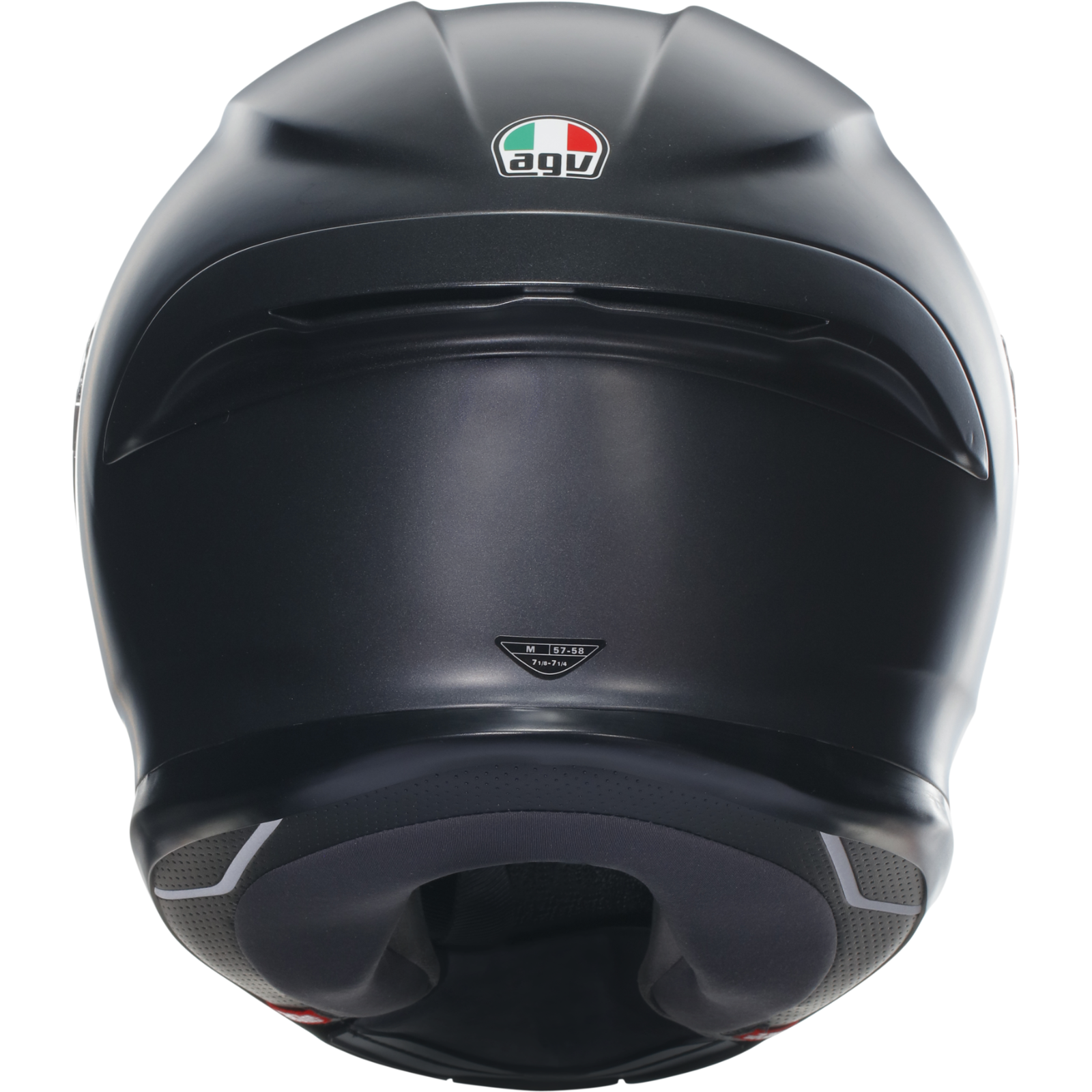 AGV K6-S Solid Matt Black ECE2206 Full Face ACU Gold Motorcycle Motorbike Helmet