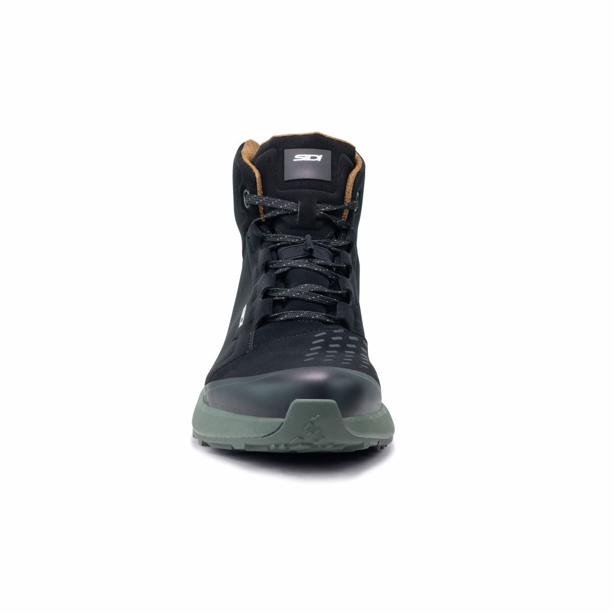 Sidi Nucleus Suede Waterproof CE Motorcycle Motorbike Shoe Boot Black/Ivy