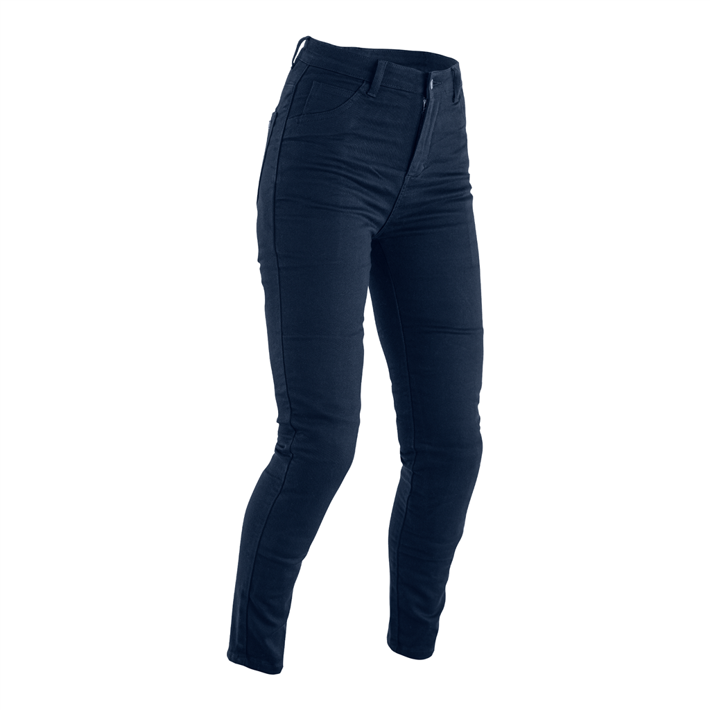 RST X Made With Kevlar® Armoured Ladies Motorcycle Motorbike Jeggings Blue