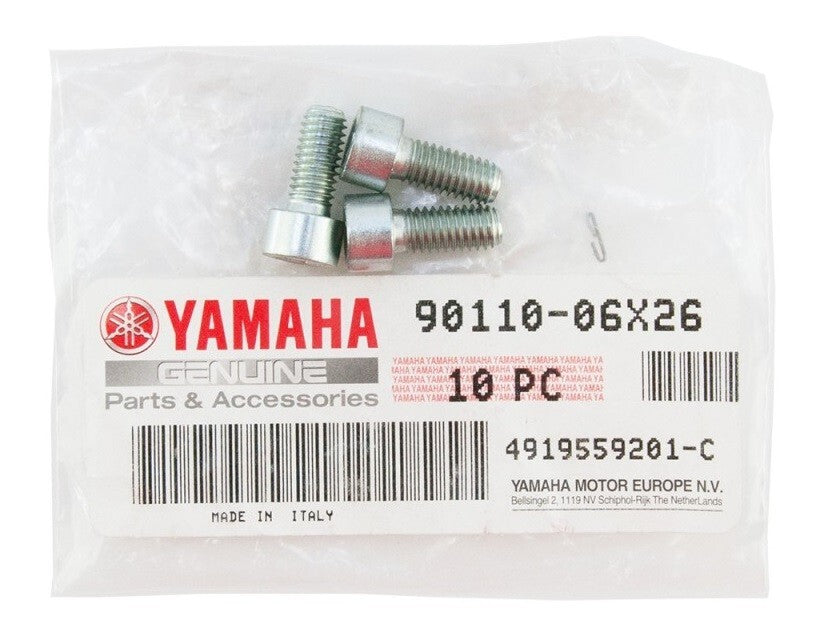 Genuine Yamaha Single Bolt Hexagon Socket Head /  Screw Tensioner - 90110-06X26
