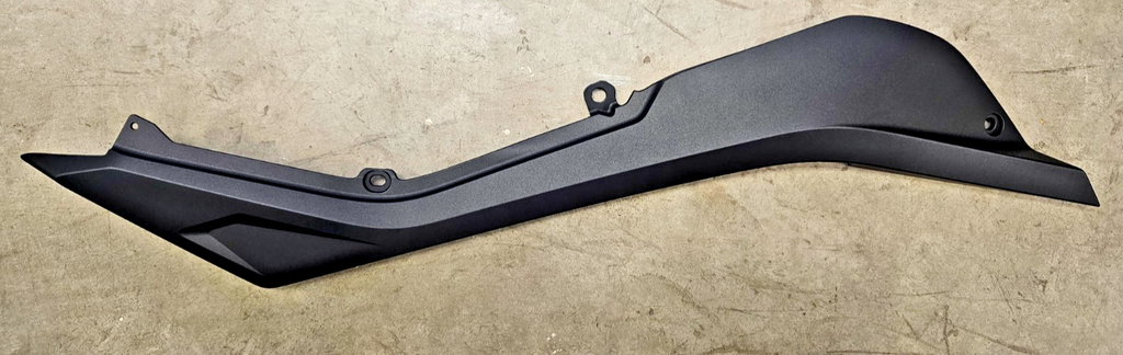 CFMoto 700MT Right Hand Lower Seat Fairing Panel Black - 6NT1-042101-0BU00