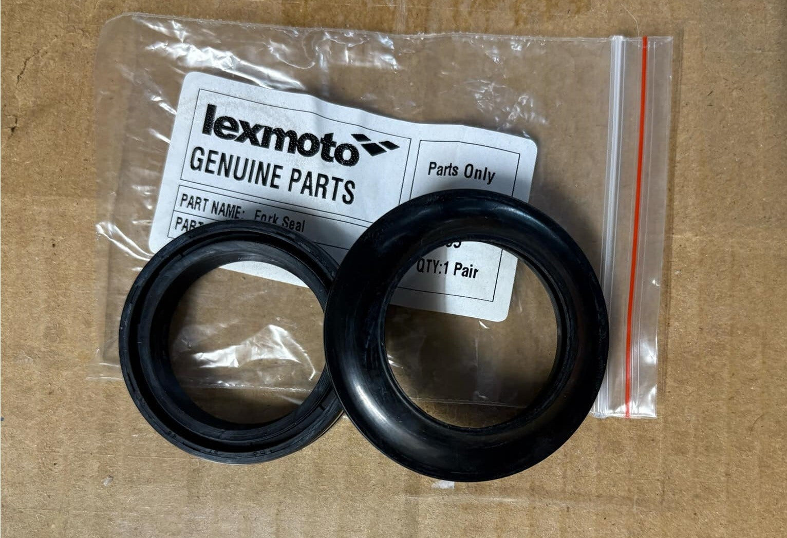 New Genuine Lexmoto LXR Fork Oil Seal Fork Dust Deal - 37 x 50 x 11mm