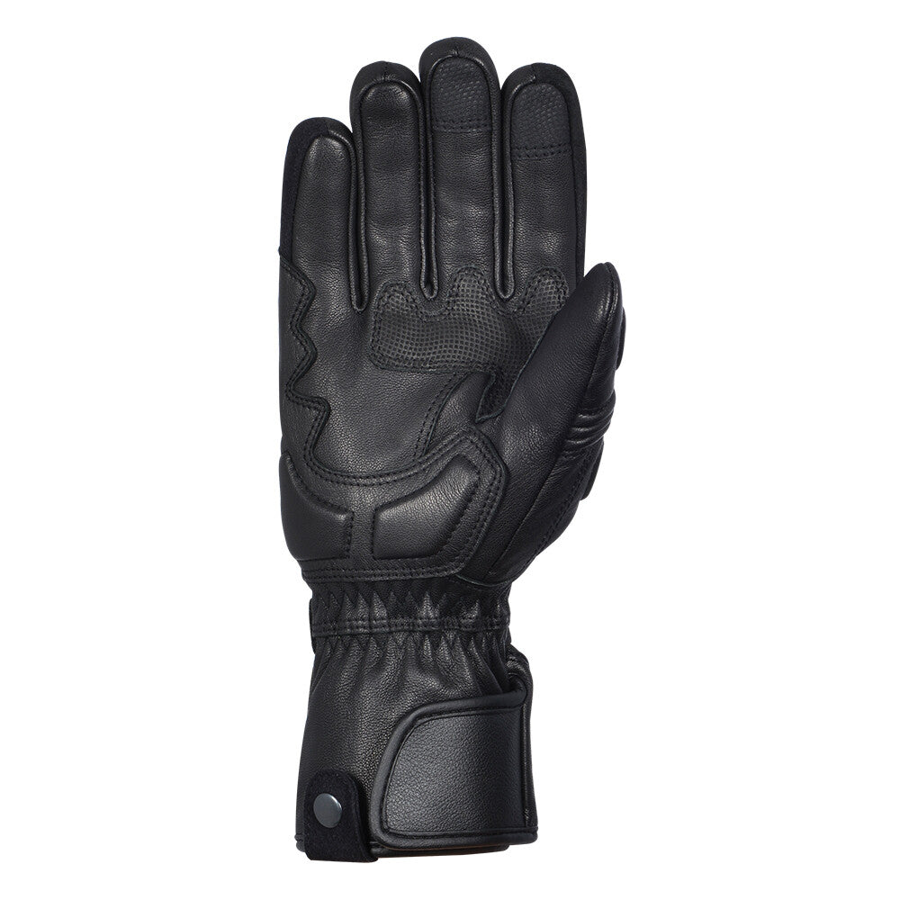 Oxford Northolt Winter Motorcycle Motorbike Heritage Waterproof Gloves - Black