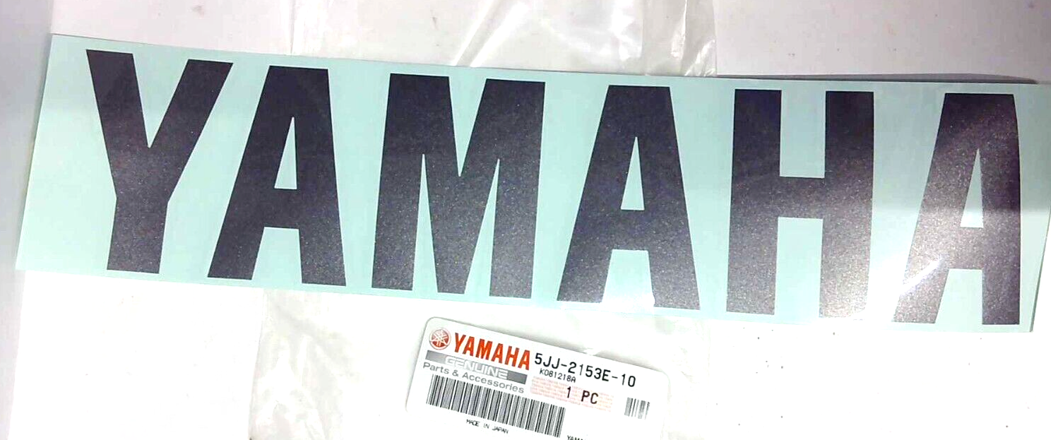 Genuine Yamaha YZF-R6 YZF-R1  Left Side Decal Emblem Graphic - 5JJ-2153E-10