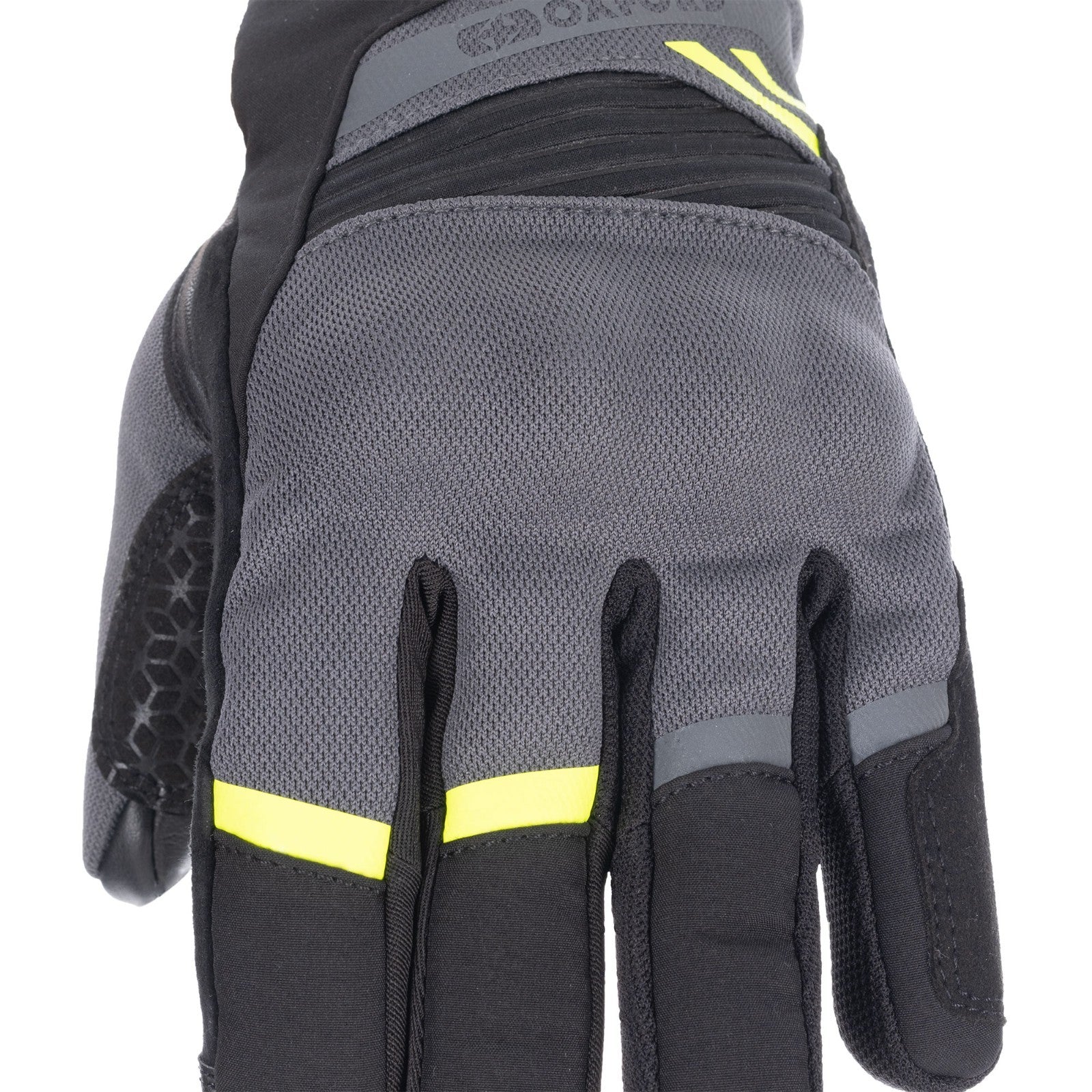 Oxford Dakar 1.0 Waterproof Dry2Dry CE Motorcycle Motorbike Glove Charcoal Grey