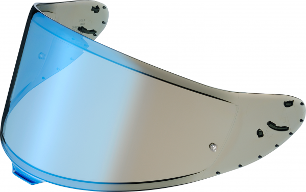 Genuine Shoei CWR-F2 PN Spectra Blue Mirror Pinlock Ready Visor NXR 2, X-SPR Pro