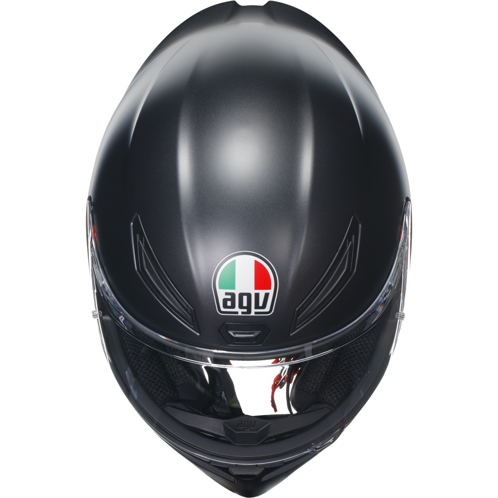 AGV K1S Solid Matt Black ECE2206 Full Face Motorcycle Motorbike Helmet