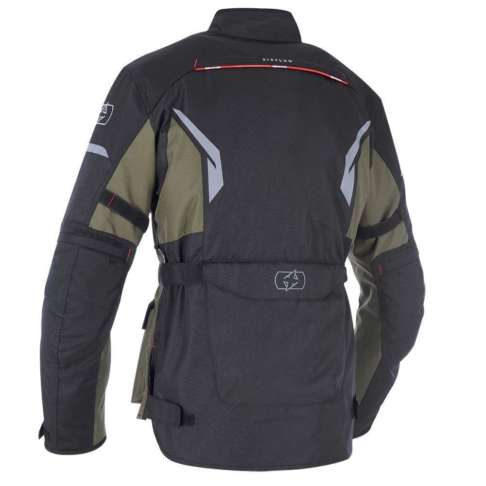 Oxford Quebec 1.0 Waterproof Adventure Motorcycle Motorbike Jacket Army Green