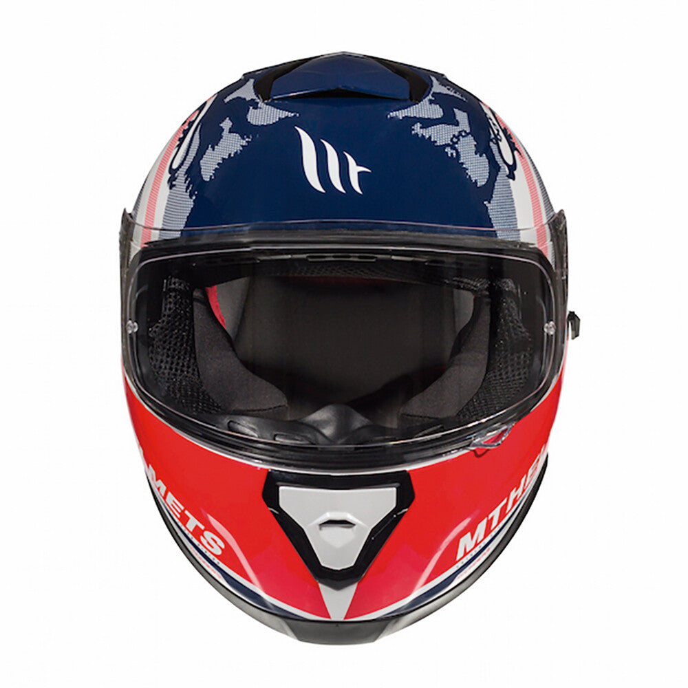 MT Thunder 3 SV Kingdom Motorcycle Motorbike Full Face Helmet Gloss Union Jack
