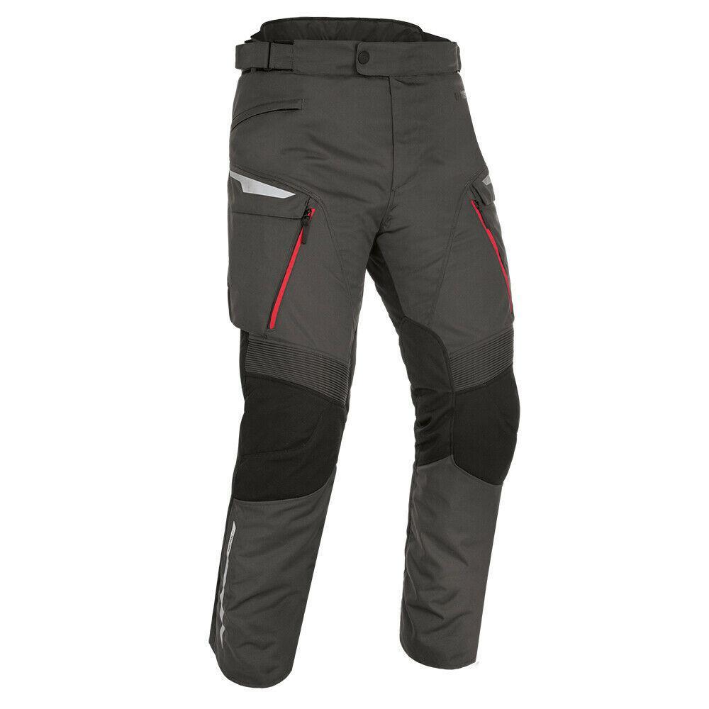 Oxford Montreal 4.0 Motorcycle Motorbike Dry2Dry Pant Trousers Black Grey Red