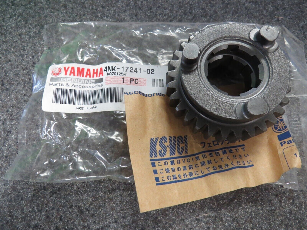 Genuine Yamaha XV1600 1999-2003, XVZ1300 1996-2001 4th Gear Wheel - 4NK-17241-02
