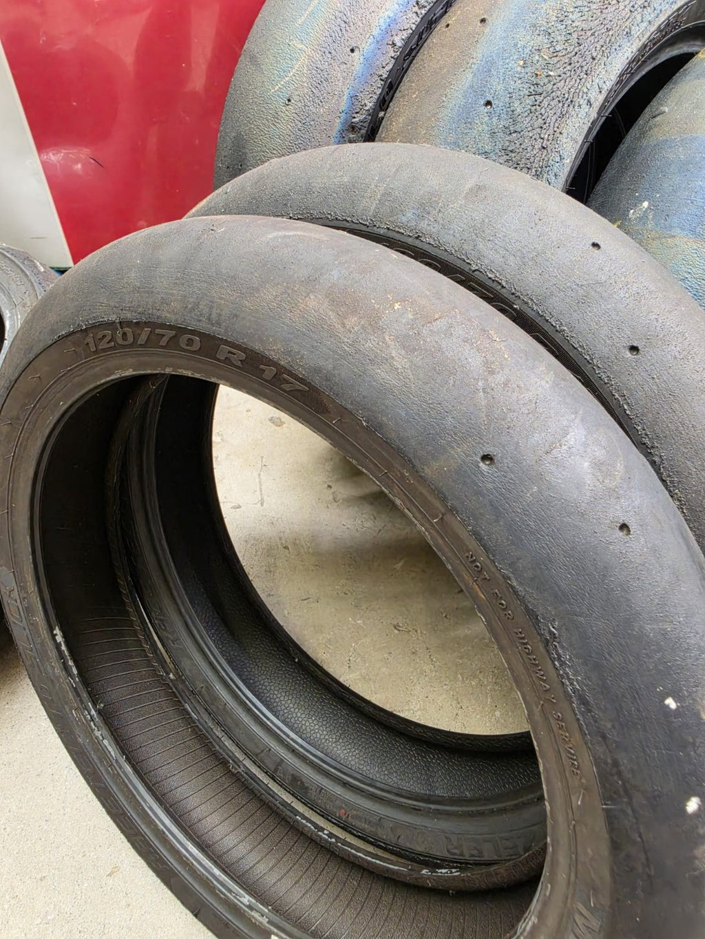 Metzeler Racetec Track Day Slicks- 2 Grade A tyres available