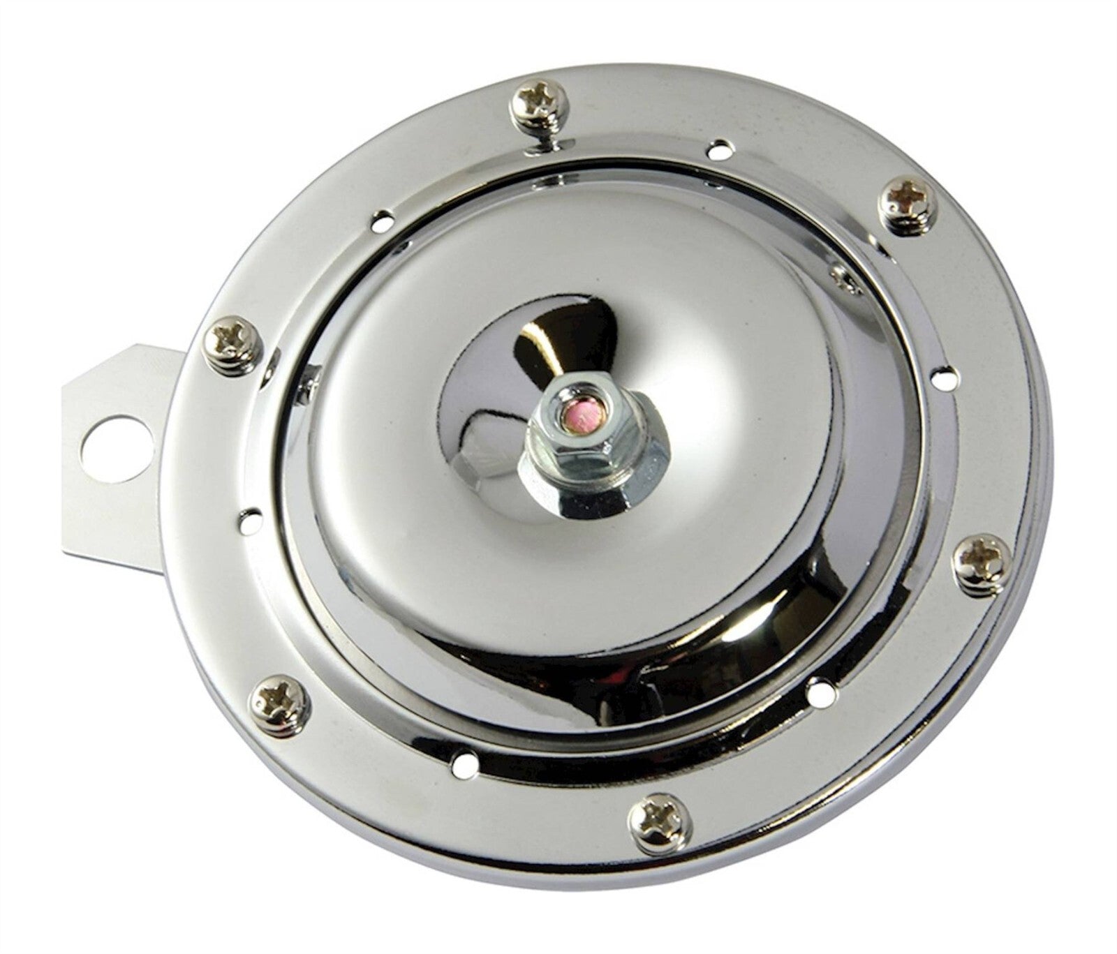 Bikeit 12v 100mm Motorcycle Motorbike Loud 105db Horn - Chrome