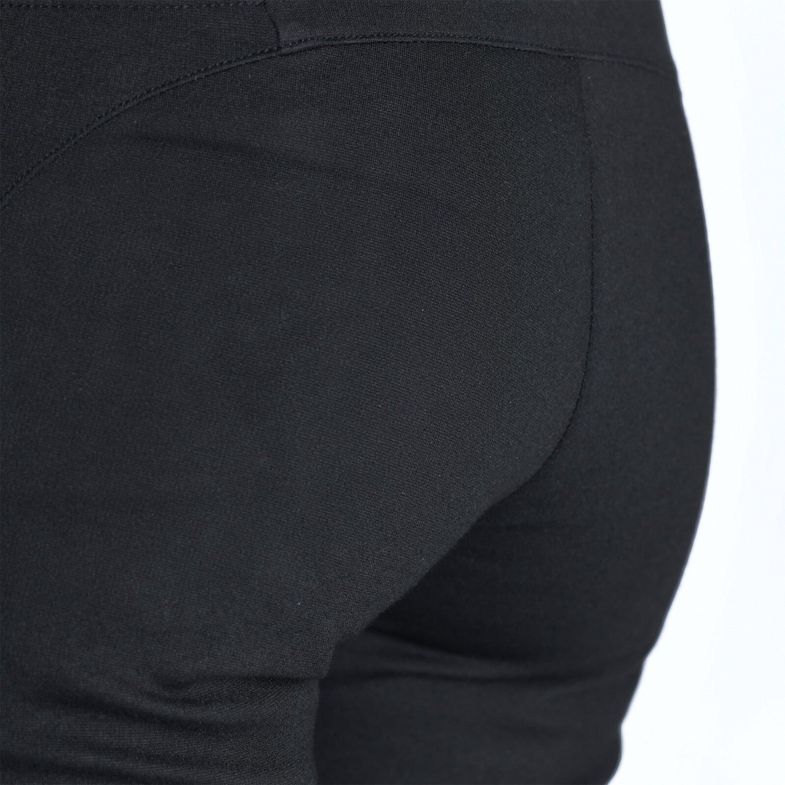 Oxford Super Moto Motorcycle Motorbike Ribbed Knee Leggings Black