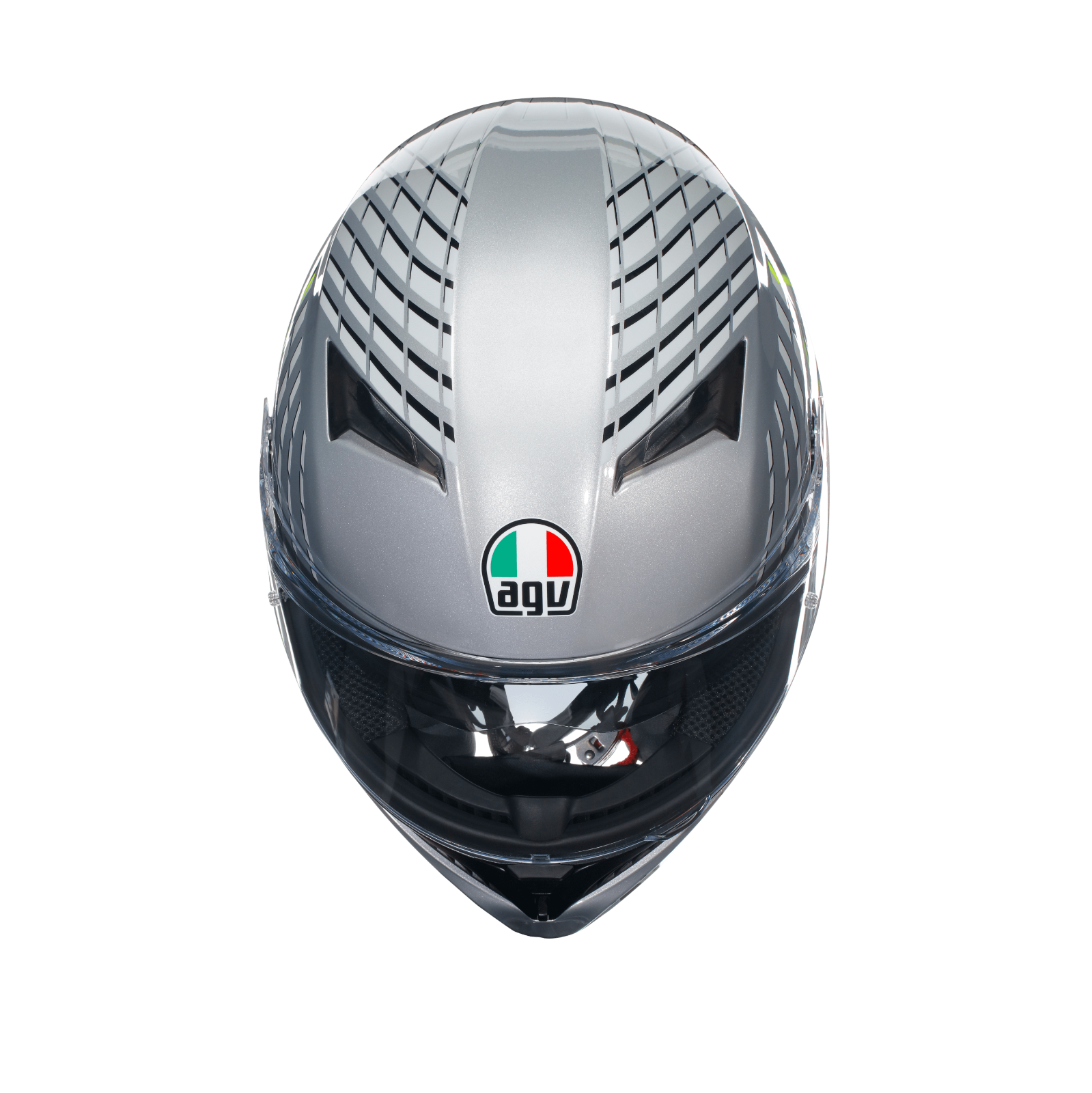 AGV K3 Fortify Grey Black Flo ECE2206 Full Face ACU Motorcycle Motorbike Helmet