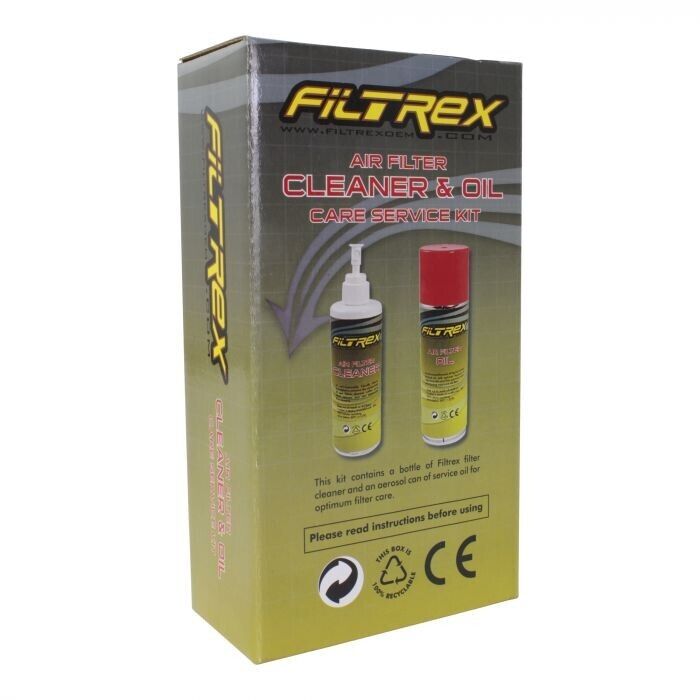 Filtrex Motorcycle Motorbike MX Foam Air Filter Cleaner Kit