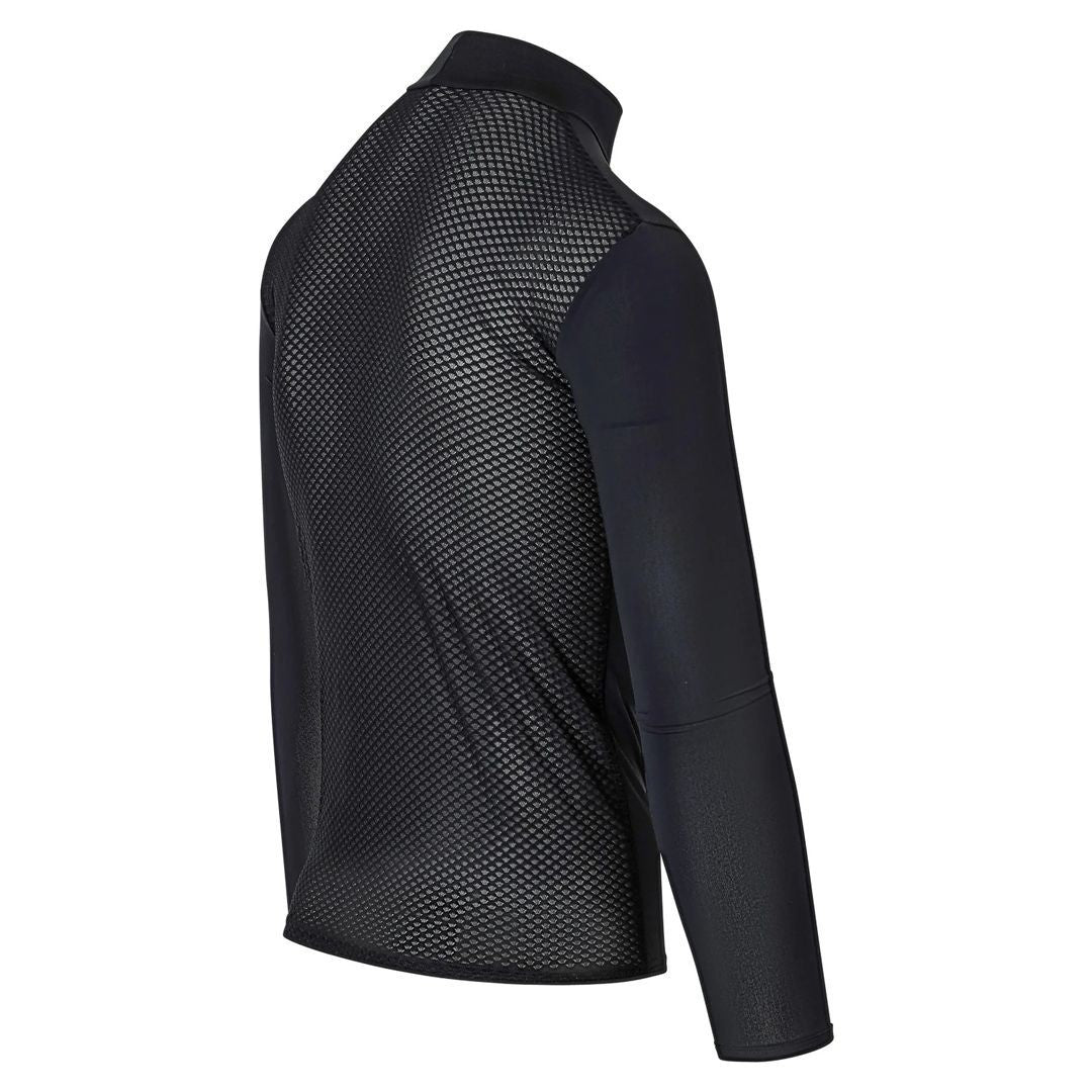 ZeroFit IceSkin Cooling Wicking Baselayer Long Sleeve Top - Black