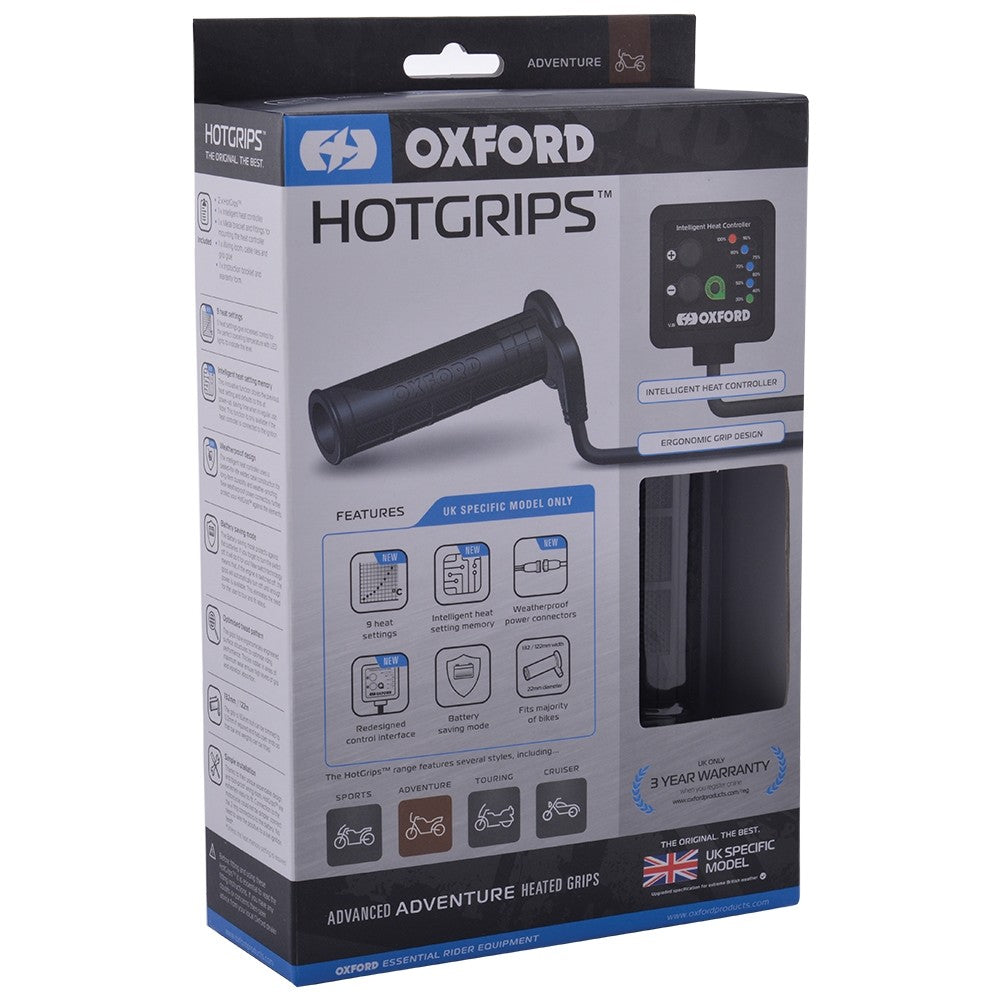 Oxford Motorcycle Heated Grips Advanced Motorbike Motorcycle HotGrips Adventure