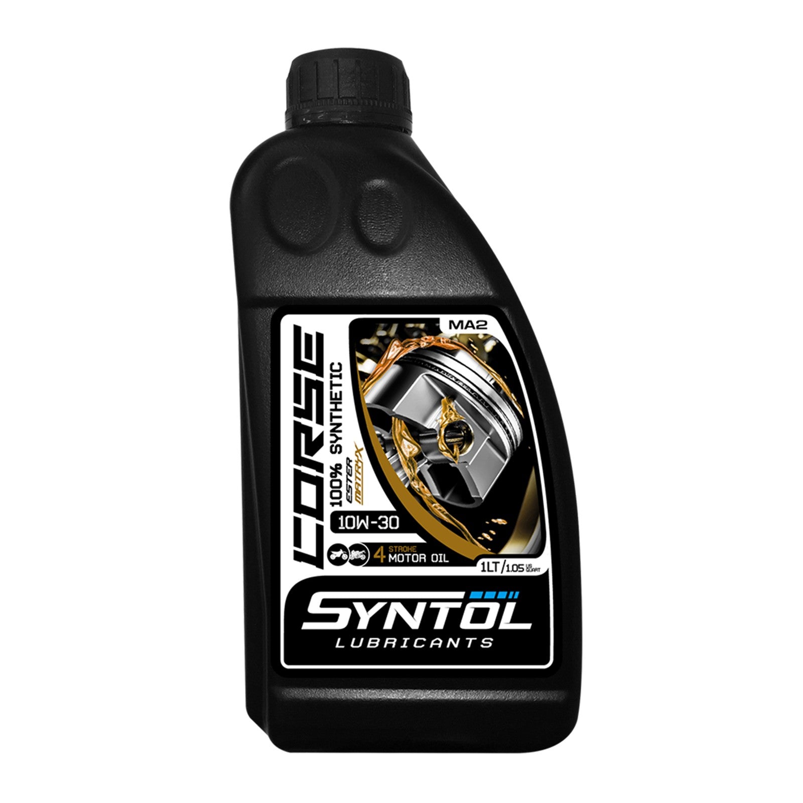 Syntol Corse 4T 10W-30 Fully Synthetic Oil 1 Litre