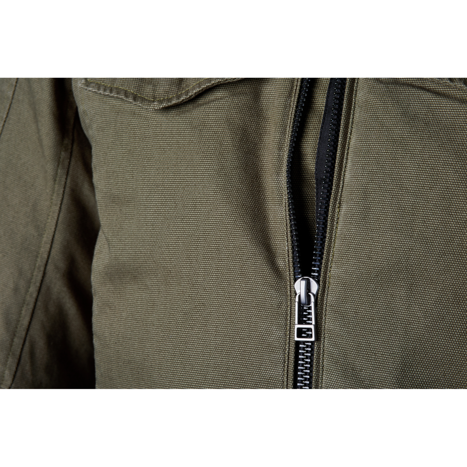 RST IOM TT Crosby 2 Classic Canvas CE Motorcycle Motorbike Textile Jacket Olive