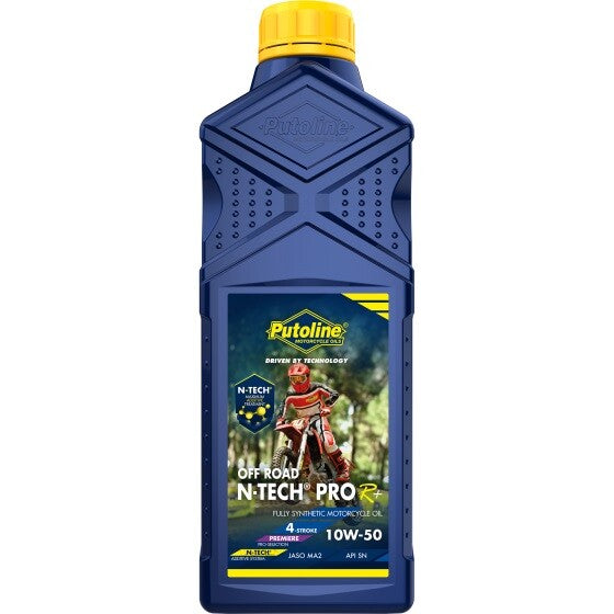 Putoline N-Tech Pro R+ Off Road 10W/50 Fully Synthetic MX Motorbike Oil 1L