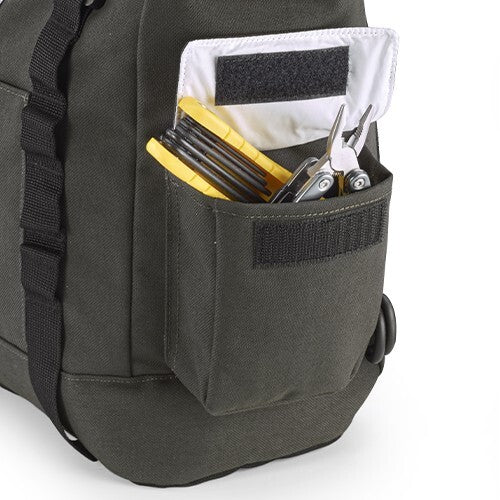 Kappa Motorcycle Universal 26 Litre Rambler ECO Saddle Bag Dark Green - RB101R
