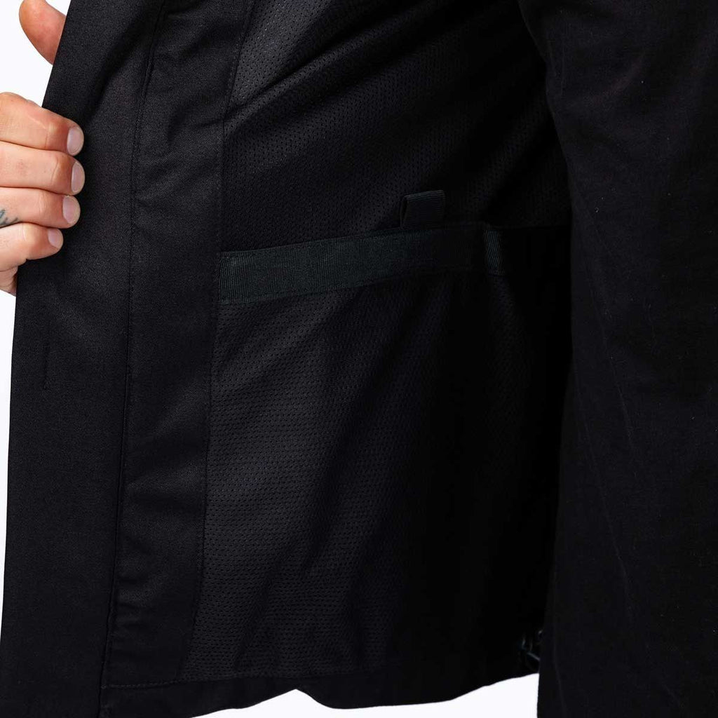 Spada Dash CE Mens Waterproof Light Motorcycle Motorbike Jacket Stealth Black