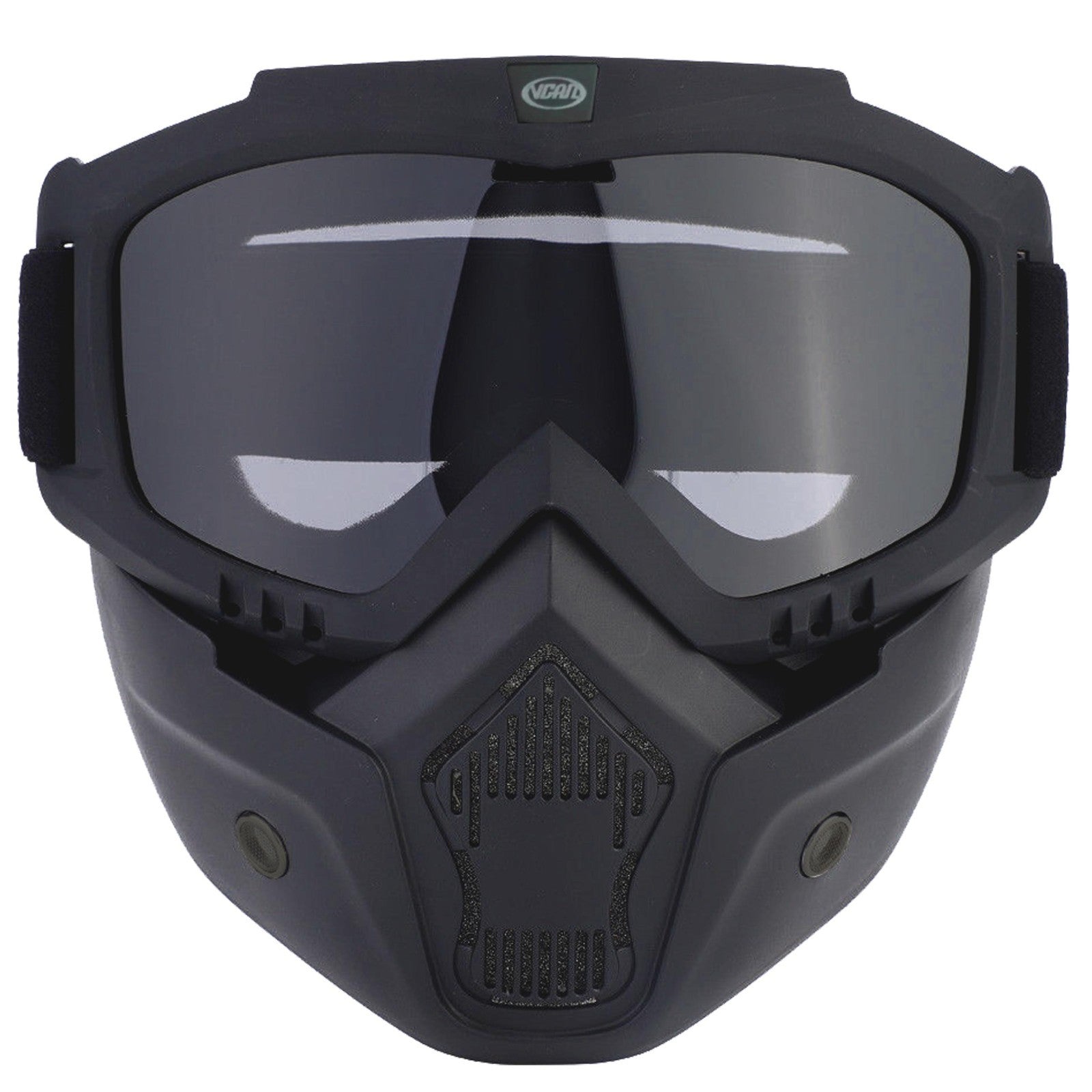 Vcan T50 Urban Face Mask & Goggless To Fit most Open Face Motorcycle Helmets