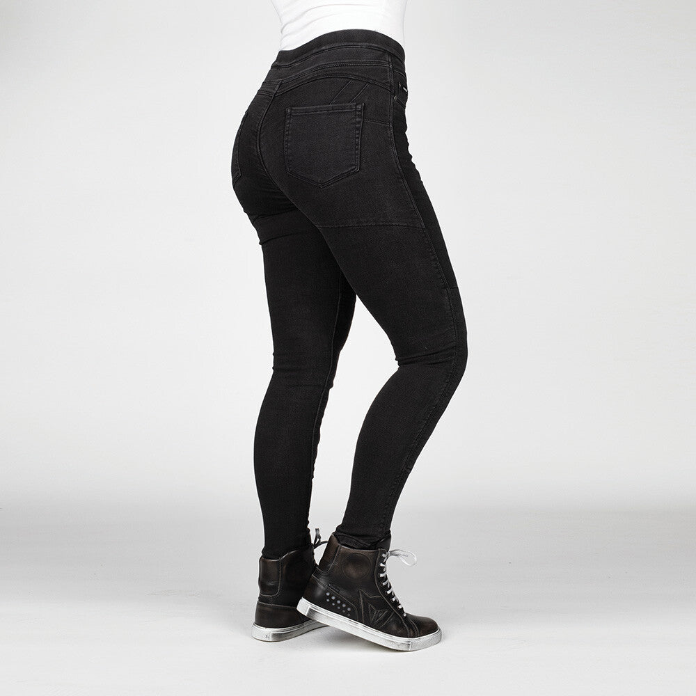 Bull-it Women's Fury II 2 SP45 (A) Black Skinny Motorcycle Motorbike Jeggings