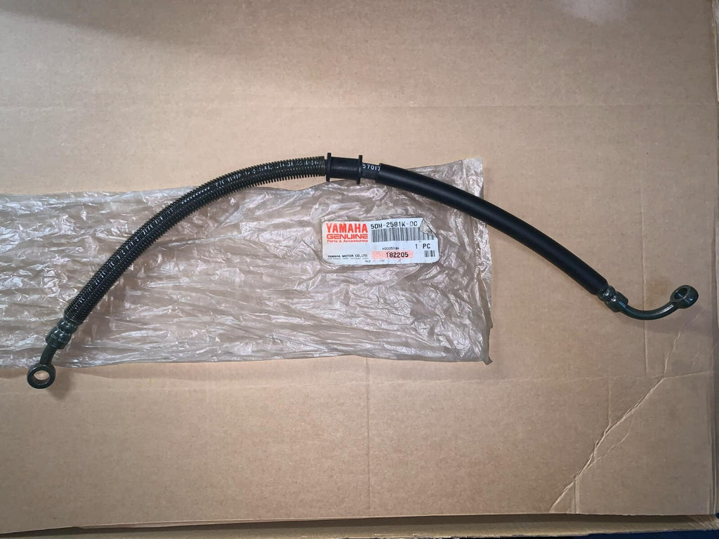 Genuine Yamaha FZS600 Fazer 1998 - 2003 Rear  Brake Hose 5 - 5DM-2581K-00