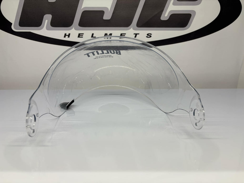 Ex-Display Bell Bullitt Bubble Clear Visor, Black Tab - P401-FS-JH Helmet Visor