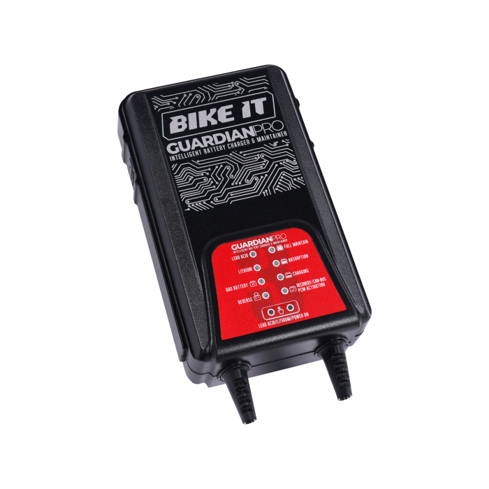 Bike It Guardian Pro 3 Intelligent Lithium Battery Charger Maintainer 12v & 14.4