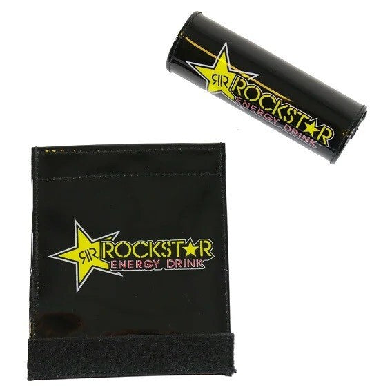 Bike It Motorcycle Motorbike MX Offroad Grip Sleeves Rockstar Energy