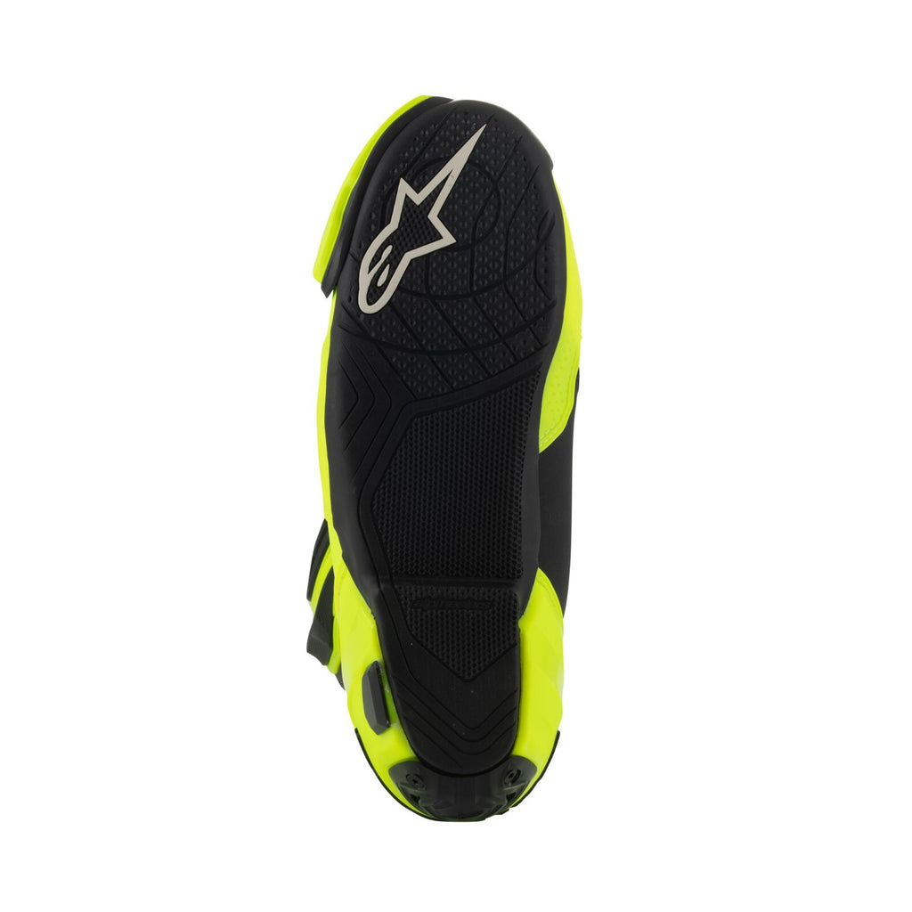 Alpinestars Supertech R Vented Motorcycle Bike Sports Trace Race Boots Yellow