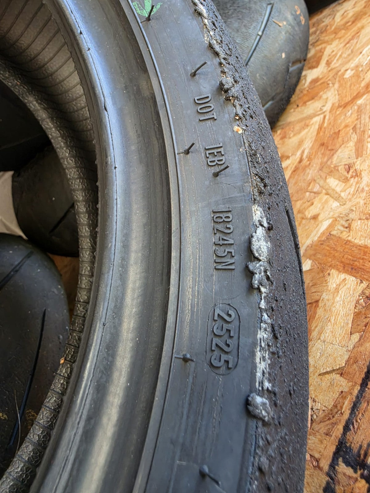 Pirelli Diablo Supercorsa Rear SC1 200/60-17 V4 Part worn scub motorcycle tyre