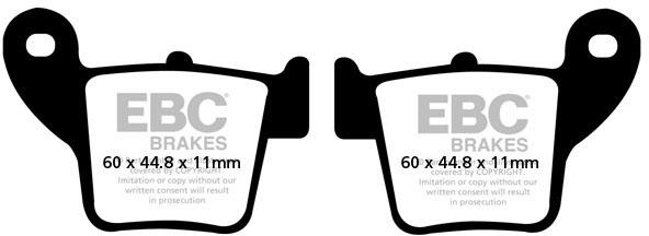 EBC - MX-S 346 - MXS Series Off Road Moto-X Race Sintered Brake Pads