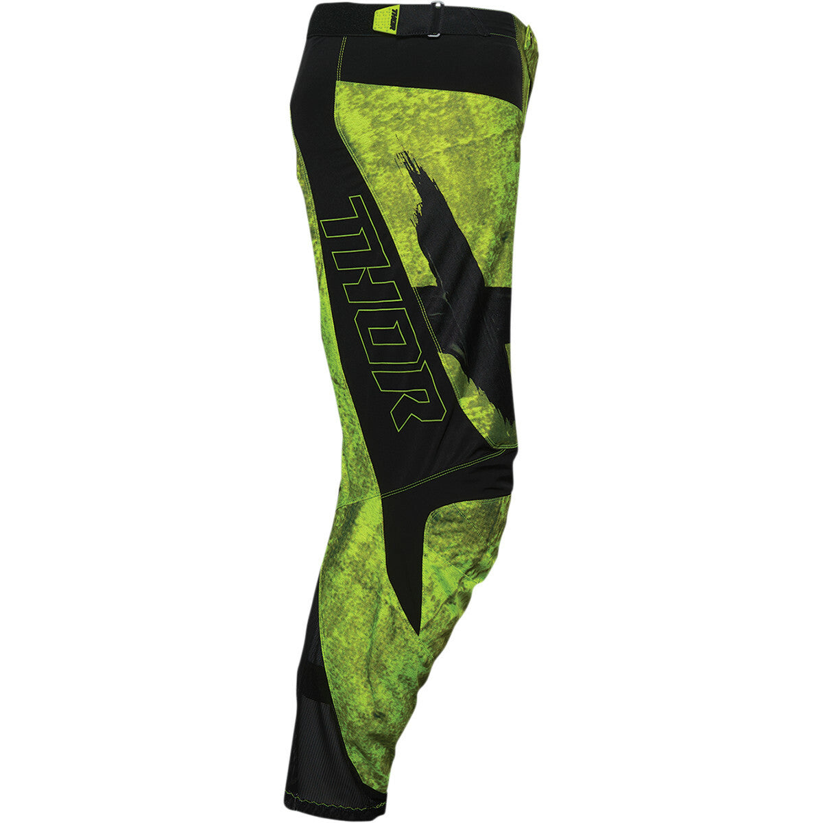 Thor Pulse HZRD Motocross MX Off Road Pants Acid Green & Black