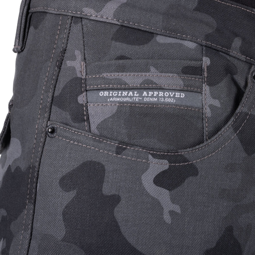 Oxford CE AA Armoured Mens Motorcycle Motorbike Cargo Pants Jeans Camo Print