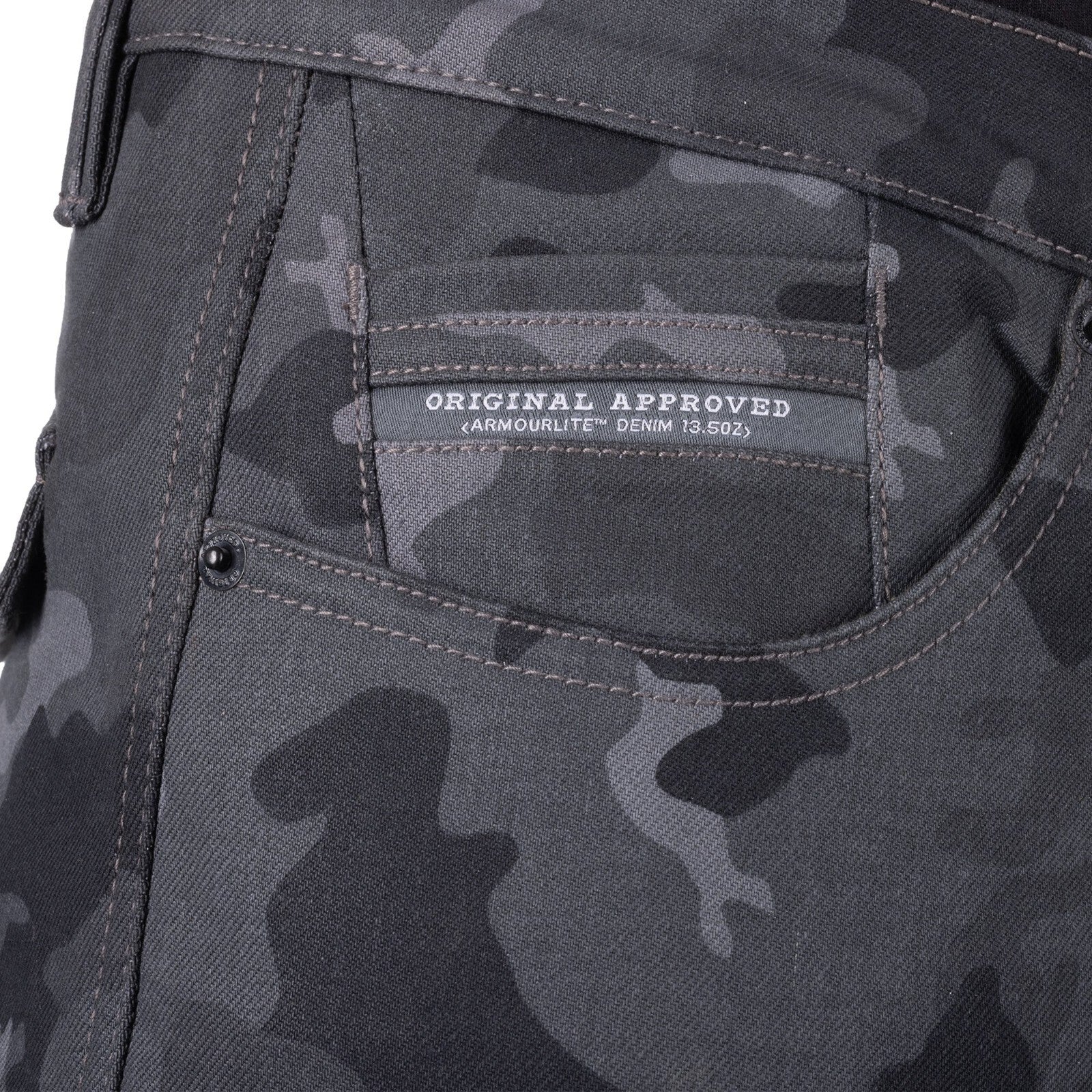 Oxford CE AA Armoured Mens Motorcycle Motorbike Cargo Pants Jeans Camo Print