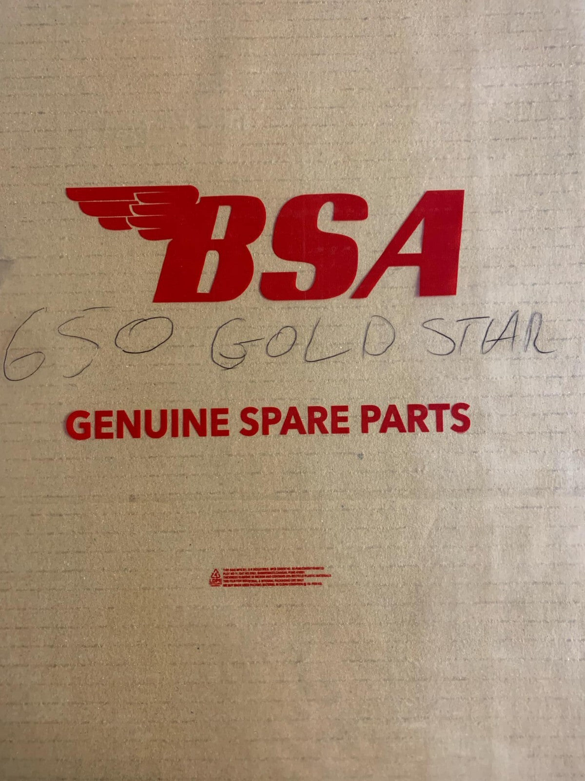 Genuine BSA Gold Star Spare, Gasket Adapter Plate Clutch Cover - T0209DVF0040N