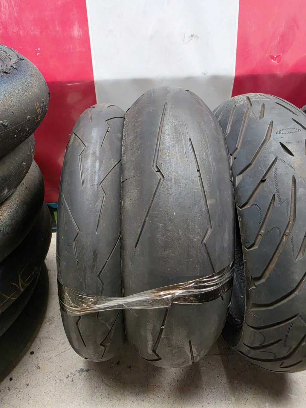 Pirelli Diablo Supercorsa SP pair of good tyres, part worn 180/55-17 + 120/70-17