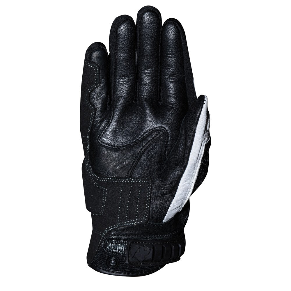 Oxford RP-4 2.0 Short Sports Motorcycle Glove Black & White All Sizes