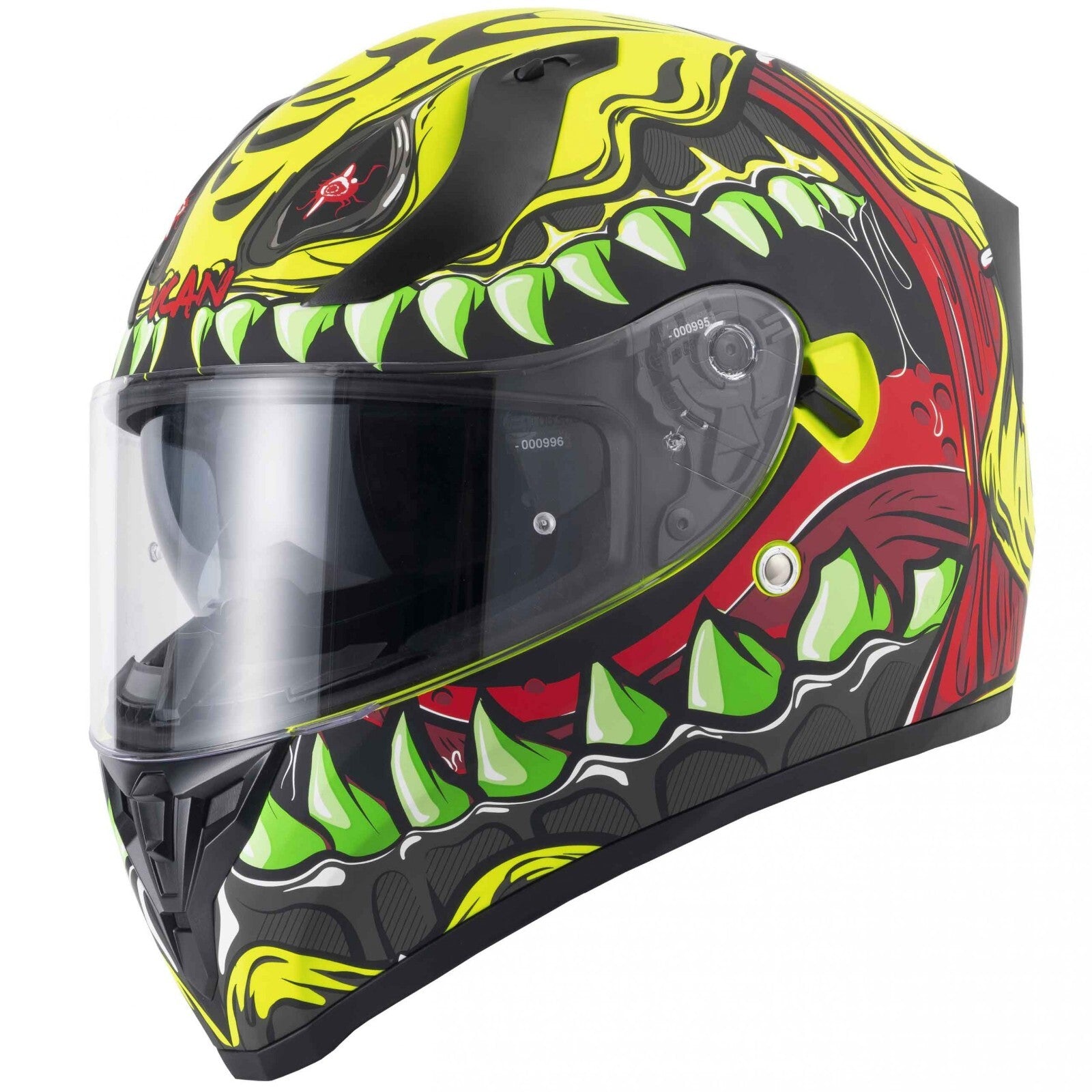VCAN H128 Full Face Titan Wild ACU Gold ECE 2206 Motorcycle Motorbike Helmet