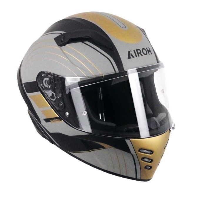 Airoh Connor ECE2206 Full Face Motorcycle Motorbike Helmet Achieve Bronze Matt