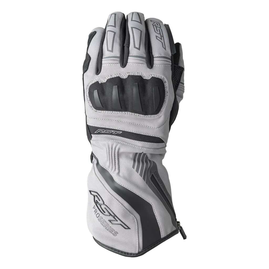 RST Pro Series Vega Waterproof Laminated Motorcycle Motorbike Gloves - Silver