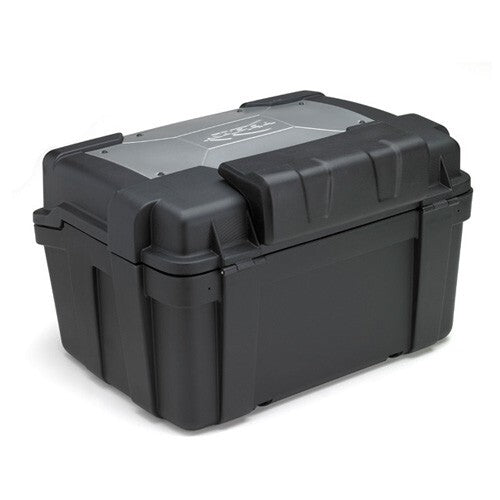 Kappa Motorcycle KGR46 Monokey Fibre Glass Black / Silver 46L Top Box / Side Box