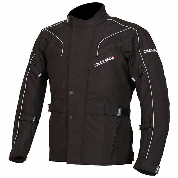 Duchinni Hurricane Plus Size Motorcycle Motorbike Textile Waterproof Jacket Blk