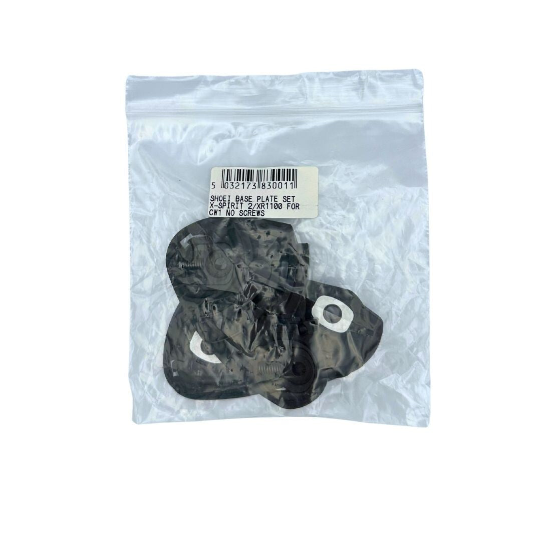 New Genuine Shoei CW1 X-spirit 2 , XR1100 Black Visor Side Plates